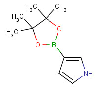214360-77-7 3-(4,4,5,5-tetramethyl-1,3,2-dioxaborolan-2-yl)-1H-pyrrole chemical structure