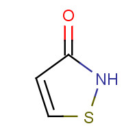 1003-07-2 1,2-thiazol-3-one chemical structure