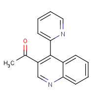 1374195-56-8 1-(4-pyridin-2-ylquinolin-3-yl)ethanone chemical structure