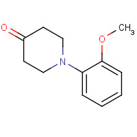 218610-31-2 1-(2-methoxyphenyl)piperidin-4-one chemical structure