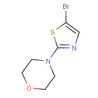933728-73-5 4-(5-bromo-1,3-thiazol-2-yl)morpholine chemical structure