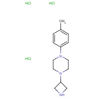 223382-00-1 1-(azetidin-3-yl)-4-(4-methylphenyl)piperazine;trihydrochloride chemical structure