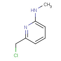 1500104-15-3 6-(chloromethyl)-N-methylpyridin-2-amine chemical structure