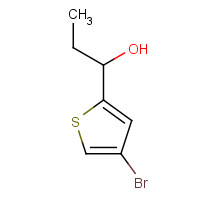 341006-27-7 1-(4-bromothiophen-2-yl)propan-1-ol chemical structure