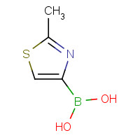 1246761-85-2 (2-methyl-1,3-thiazol-4-yl)boronic acid chemical structure