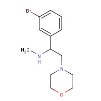 1003878-38-3 1-(3-bromophenyl)-N-methyl-2-morpholin-4-ylethanamine chemical structure