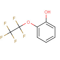 60702-00-3 2-(1,1,2,2,2-pentafluoroethoxy)phenol chemical structure