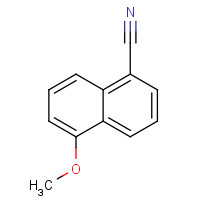 3813-01-2 5-methoxynaphthalene-1-carbonitrile chemical structure