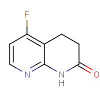 1237535-78-2 5-fluoro-3,4-dihydro-1H-1,8-naphthyridin-2-one chemical structure