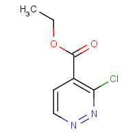 1445-54-1 ethyl 3-chloropyridazine-4-carboxylate chemical structure