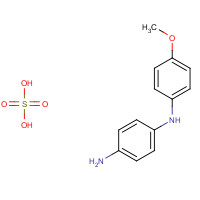 40563-70-0 4-N-(4-methoxyphenyl)benzene-1,4-diamine;sulfuric acid chemical structure