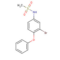 1445994-12-6 N-(3-bromo-4-phenoxyphenyl)methanesulfonamide chemical structure