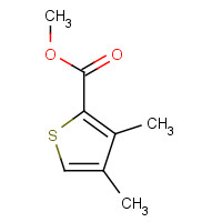 33668-06-3 methyl 3,4-dimethylthiophene-2-carboxylate chemical structure