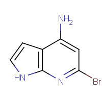 1000340-72-6 6-bromo-1H-pyrrolo[2,3-b]pyridin-4-amine chemical structure