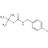 120157-95-1 tert-butyl N-[(4-chlorophenyl)methyl]carbamate chemical structure
