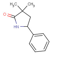 1246396-62-2 3,3-dimethyl-5-phenylpyrrolidin-2-one chemical structure