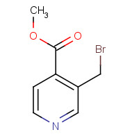 116986-10-8 methyl 3-(bromomethyl)pyridine-4-carboxylate chemical structure
