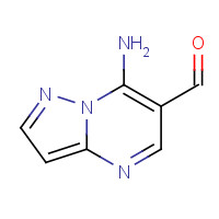 1245770-07-3 7-aminopyrazolo[1,5-a]pyrimidine-6-carbaldehyde chemical structure