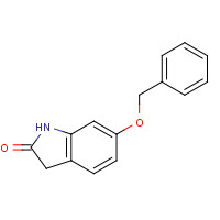 458526-08-4 6-phenylmethoxy-1,3-dihydroindol-2-one chemical structure