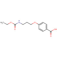 1401355-79-0 4-[3-(ethoxycarbonylamino)propoxy]benzoic acid chemical structure