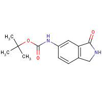 675109-46-3 tert-butyl N-(3-oxo-1,2-dihydroisoindol-5-yl)carbamate chemical structure