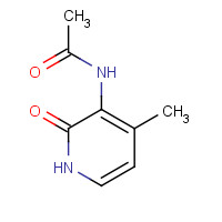 33252-35-6 N-(4-methyl-2-oxo-1H-pyridin-3-yl)acetamide chemical structure