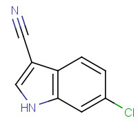 194490-17-0 6-chloro-1H-indole-3-carbonitrile chemical structure