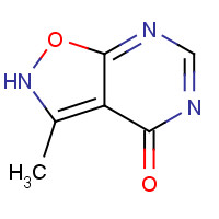68571-74-4 3-methyl-2H-[1,2]oxazolo[5,4-d]pyrimidin-4-one chemical structure