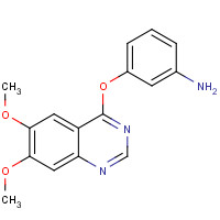 1188908-37-3 3-(6,7-dimethoxyquinazolin-4-yl)oxyaniline chemical structure