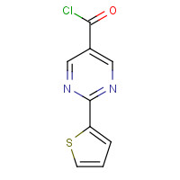 946409-25-2 2-thiophen-2-ylpyrimidine-5-carbonyl chloride chemical structure