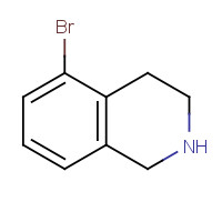 81237-69-6 5-bromo-1,2,3,4-tetrahydroisoquinoline chemical structure