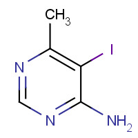 83410-18-8 5-iodo-6-methylpyrimidin-4-amine chemical structure