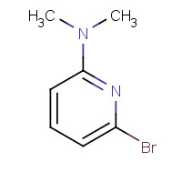 112575-13-0 6-bromo-N,N-dimethylpyridin-2-amine chemical structure