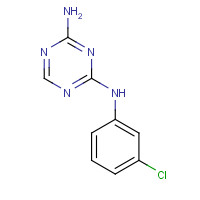 718-43-4 2-N-(3-chlorophenyl)-1,3,5-triazine-2,4-diamine chemical structure
