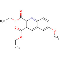 892874-83-8 diethyl 6-methoxyquinoline-2,3-dicarboxylate chemical structure