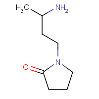 1311317-70-0 1-(3-aminobutyl)pyrrolidin-2-one chemical structure