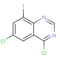 100949-33-5 4,6-dichloro-8-iodoquinazoline chemical structure