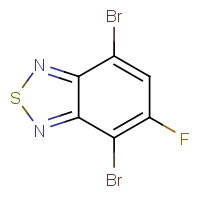 1347736-74-6 4,7-dibromo-5-fluoro-2,1,3-benzothiadiazole chemical structure