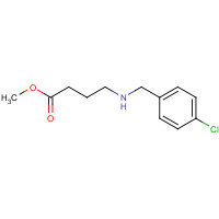 1096805-24-1 methyl 4-[(4-chlorophenyl)methylamino]butanoate chemical structure