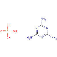 41583-09-9 phosphoric acid;1,3,5-triazine-2,4,6-triamine chemical structure