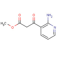 1323920-20-2 methyl 3-(2-aminopyridin-3-yl)-3-oxopropanoate chemical structure
