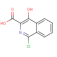 223388-21-4 1-chloro-4-hydroxyisoquinoline-3-carboxylic acid chemical structure