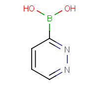 1175560-30-1 pyridazin-3-ylboronic acid chemical structure