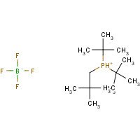 886059-84-3 ditert-butyl(2,2-dimethylpropyl)phosphanium;tetrafluoroborate chemical structure