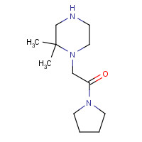 1263387-98-9 2-(2,2-dimethylpiperazin-1-yl)-1-pyrrolidin-1-ylethanone chemical structure