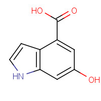885520-57-0 6-hydroxy-1H-indole-4-carboxylic acid chemical structure