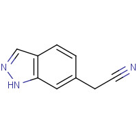 1146323-46-7 2-(1H-indazol-6-yl)acetonitrile chemical structure