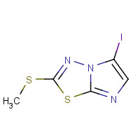 1206207-43-3 5-iodo-2-methylsulfanylimidazo[2,1-b][1,3,4]thiadiazole chemical structure