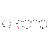 64996-24-3 5-benzyl-2-phenyl-6,7-dihydro-4H-furo[3,2-c]pyridine chemical structure