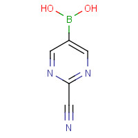 1164100-81-5 (2-cyanopyrimidin-5-yl)boronic acid chemical structure
